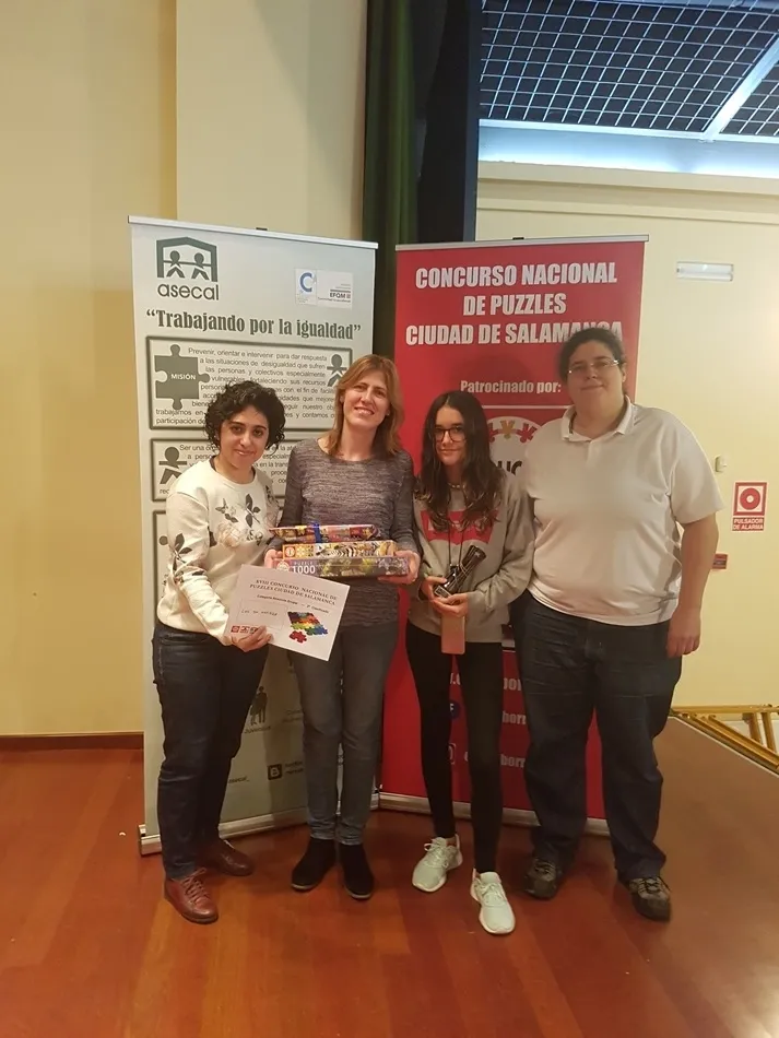Foto 2 - &Eacute;xito del XVIII Concurso Nacional de Puzzles con m&aacute;s de 300 participantes