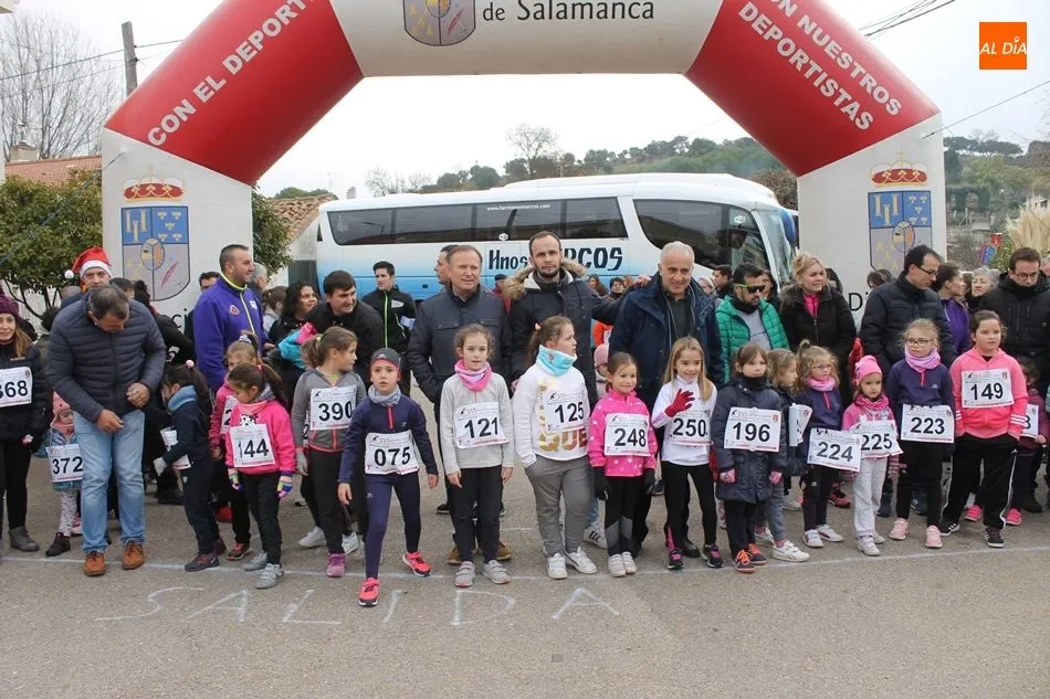 San Pedro del Valle ha ejercido de municipio anfitrión de la XVI San Silvestre Ribera de Cañedo