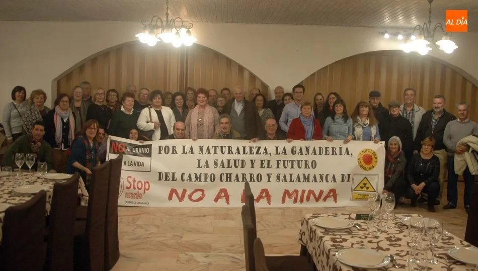 Los integrantes de la plataforma antimina dieron de nuevo su confianza a la actual diorectiva, que lleva en el cargo cuatro añoS / SILVESTRE