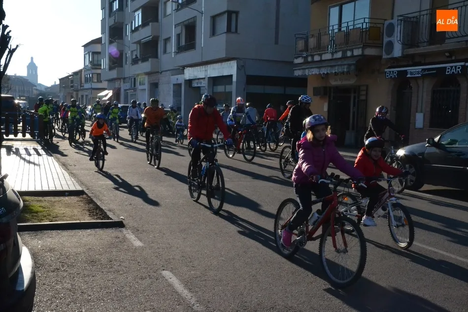 El año deportivo se cierra con una novedosa KDD ciclista en plan familiar  