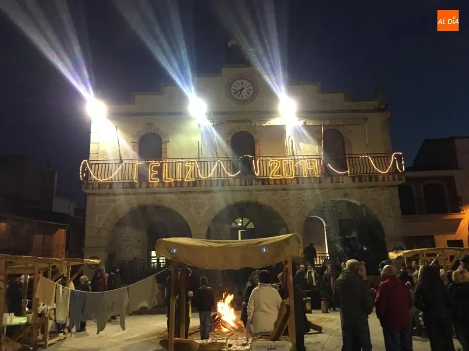 Foto 3 - En Villarino recuperan el bel&eacute;n viviente por Navidad