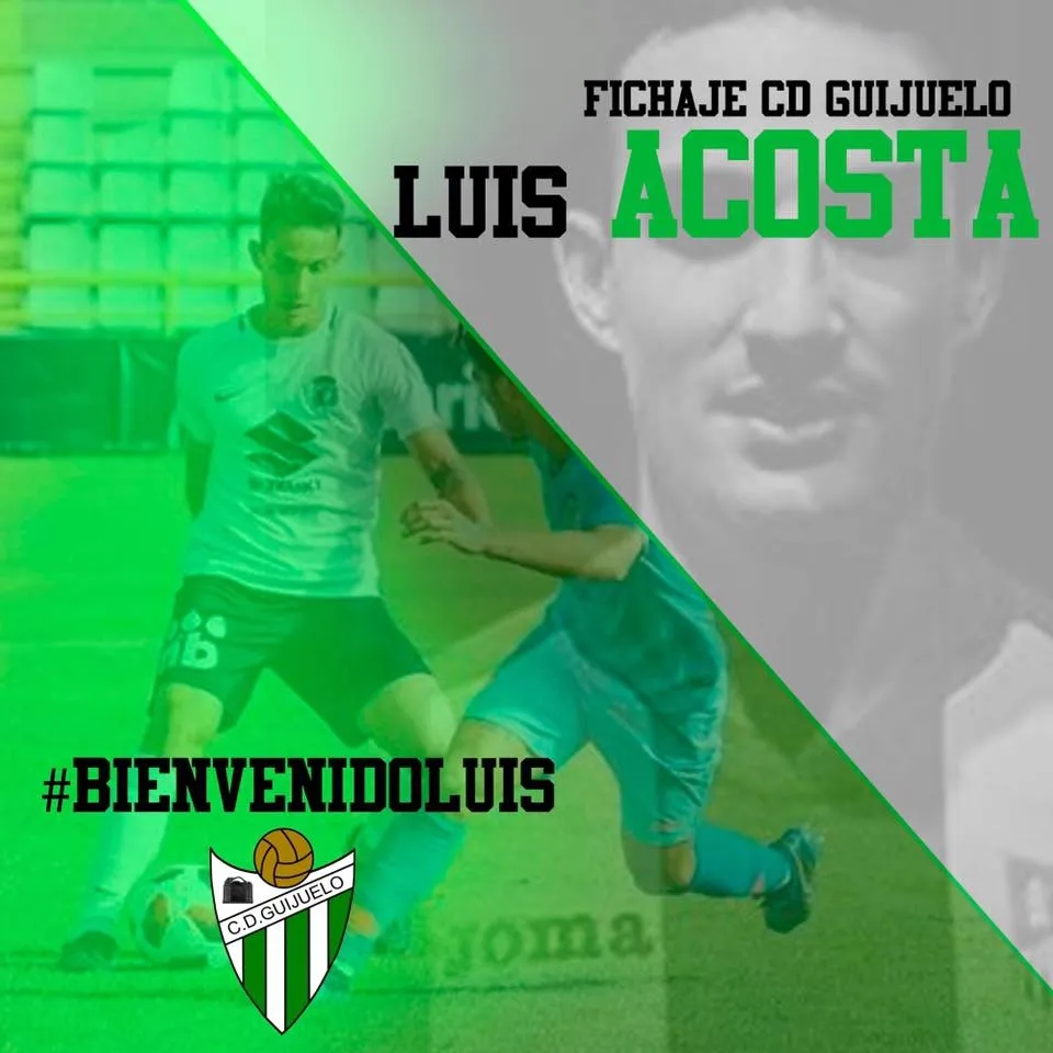 Foto 2 - El defensa Luis Acosta, primer fichaje de invierno para el CD Guijuelo