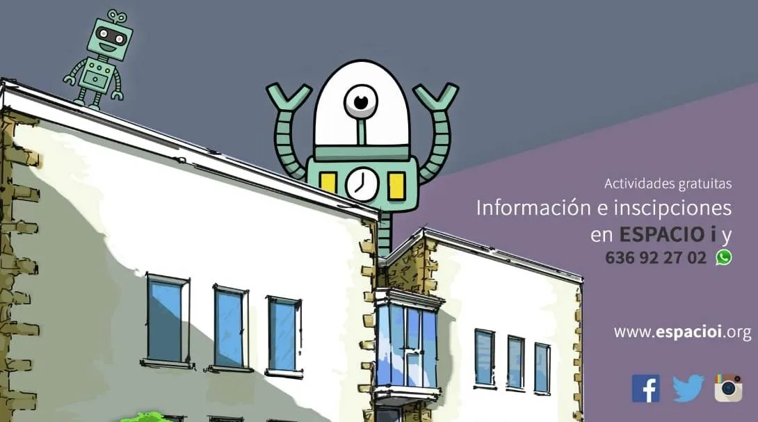 El Espacio i estrenará el año construyendo girasoles electrónicos  