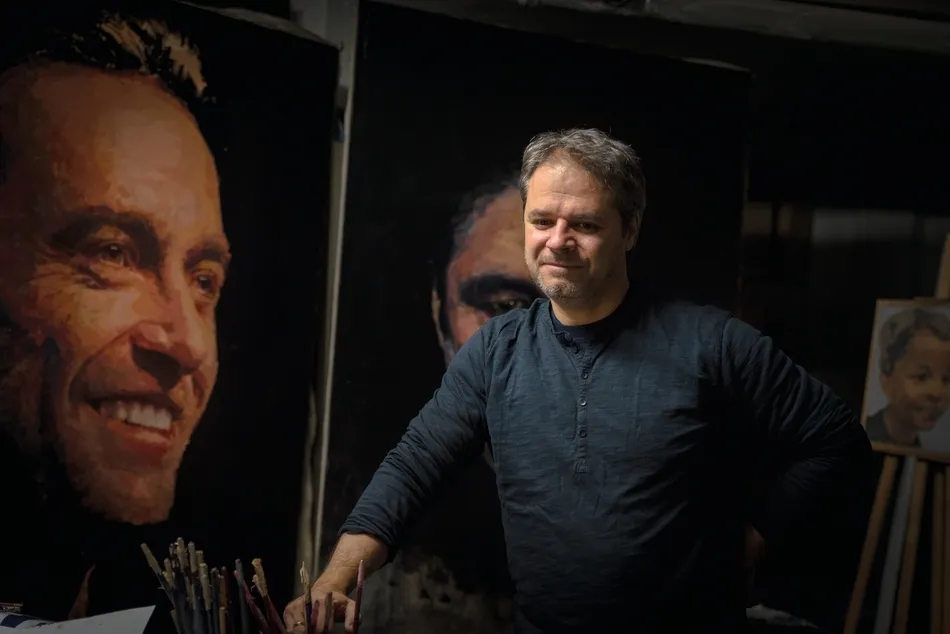Foto 7 - &Aacute;ngel Luis Iglesias, la fuerza de la pintura  