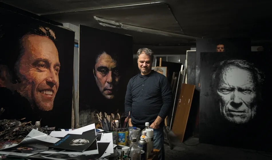Foto 5 - &Aacute;ngel Luis Iglesias, la fuerza de la pintura  
