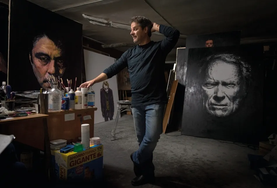 Foto 4 - &Aacute;ngel Luis Iglesias, la fuerza de la pintura  
