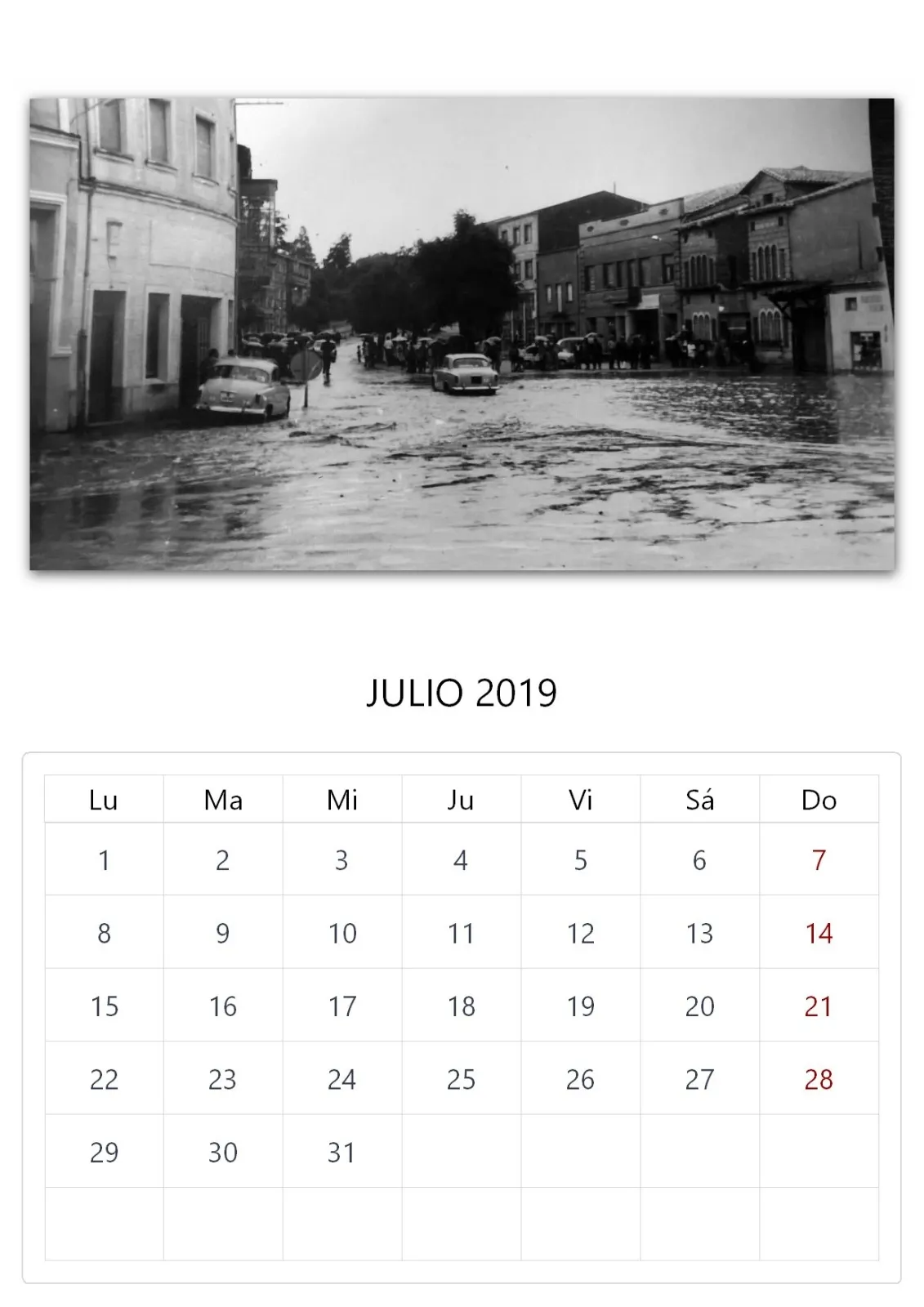 Foto 7 - Creados dos calendarios de 2019 con im&aacute;genes hist&oacute;ricas y actuales de Ciudad Rodrigo  