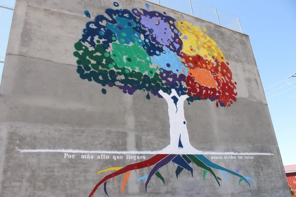 Foto 5 - El arte mural se impone como atractivo para recorrer la comarca