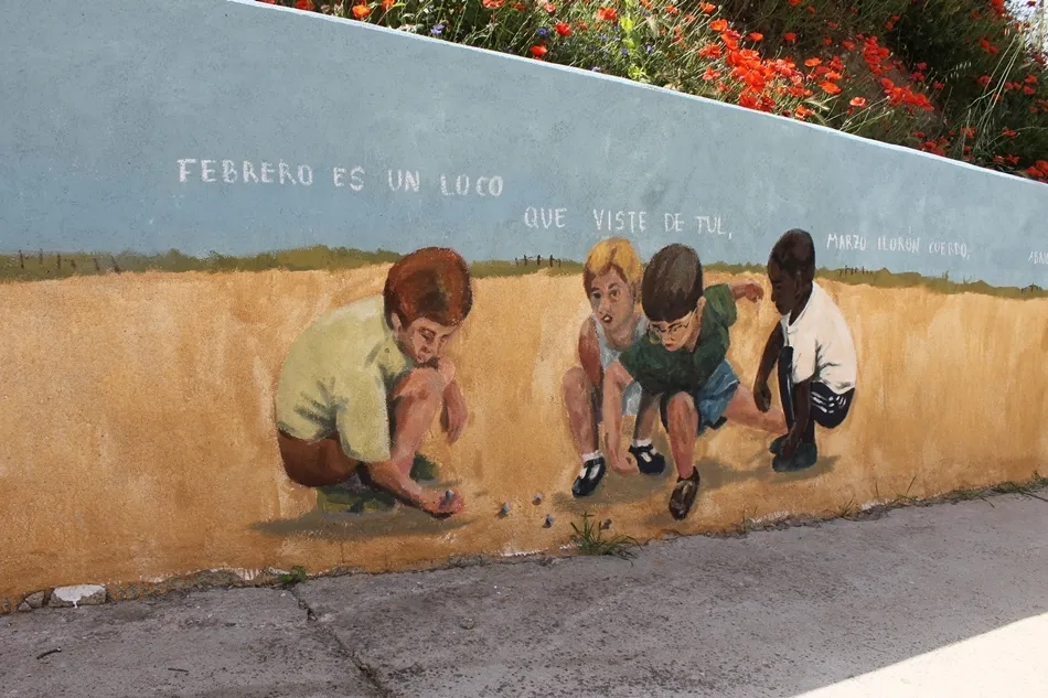 Foto 4 - El arte mural se impone como atractivo para recorrer la comarca
