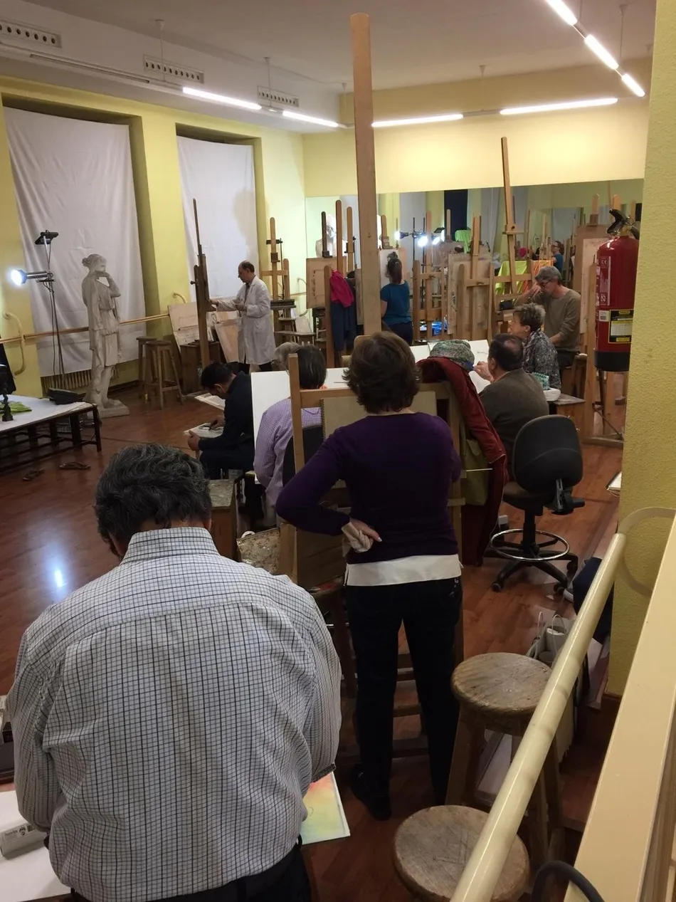Foto 2 - La Escuela de Arte de San Eloy abre las inscripciones para talleres de dibujo y pintura