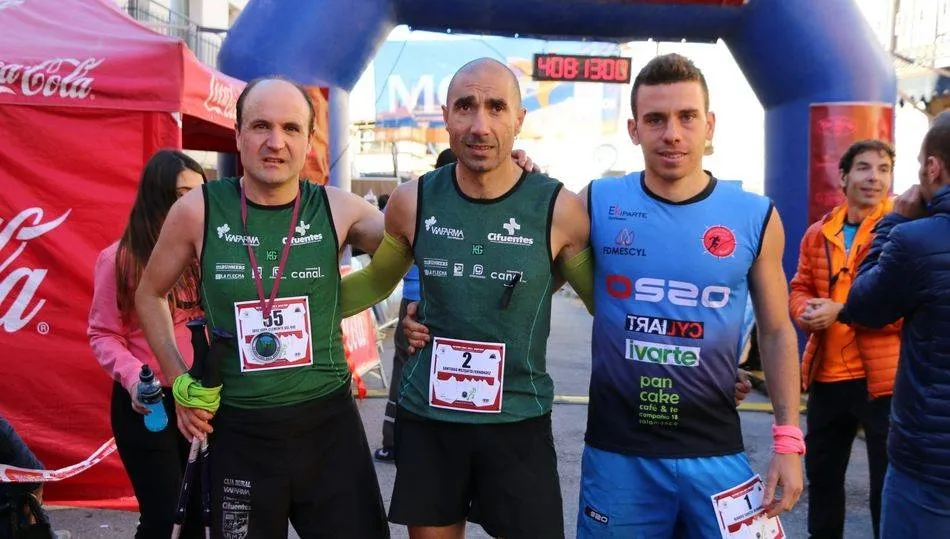 Podio de la prueba reina en la pasada edición