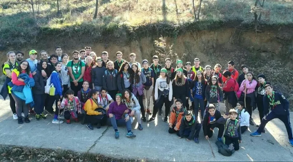 Los scouts despidieron el año con un campamento en Torre de Don Miguel  