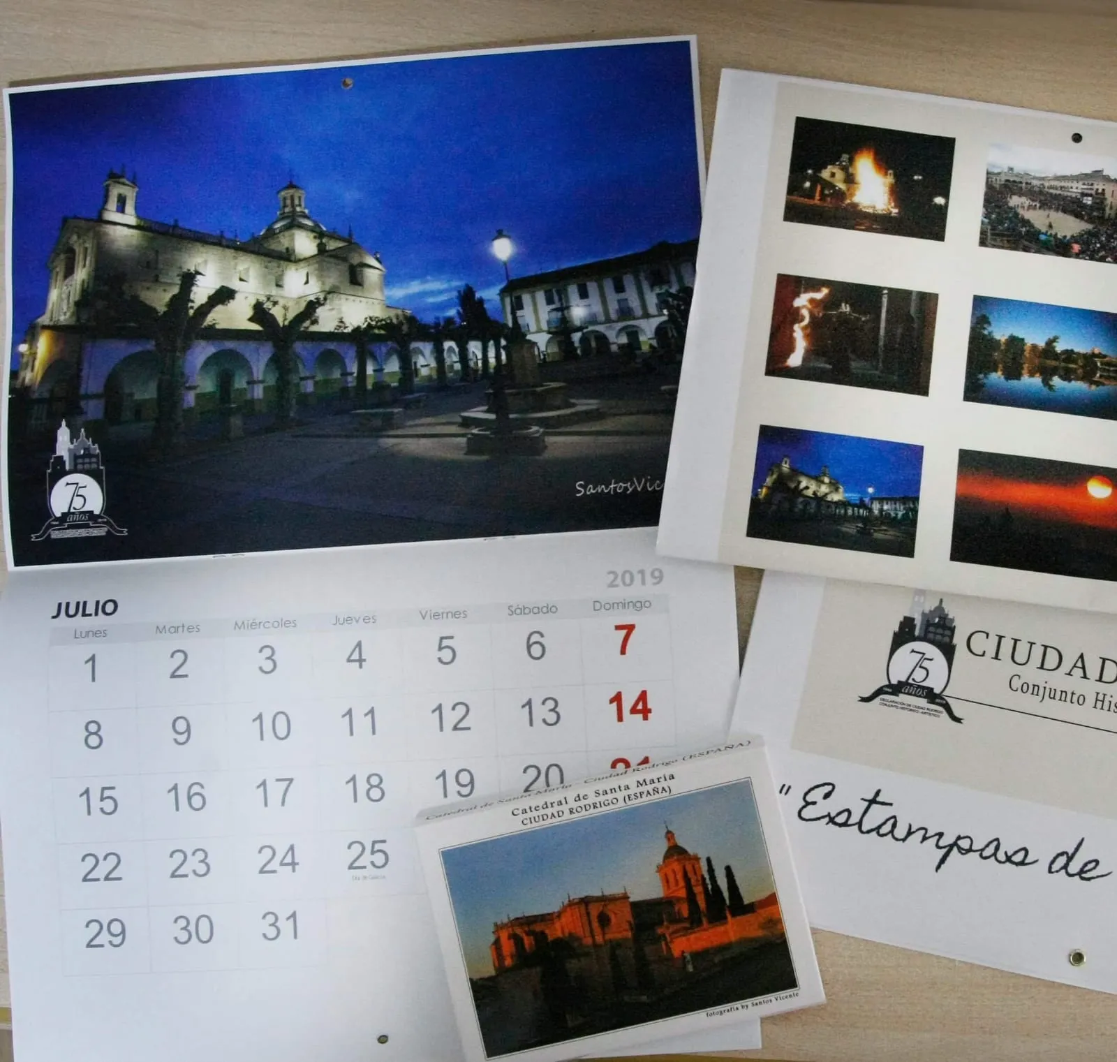 Editados más calendarios que plasman la belleza de Miróbriga  