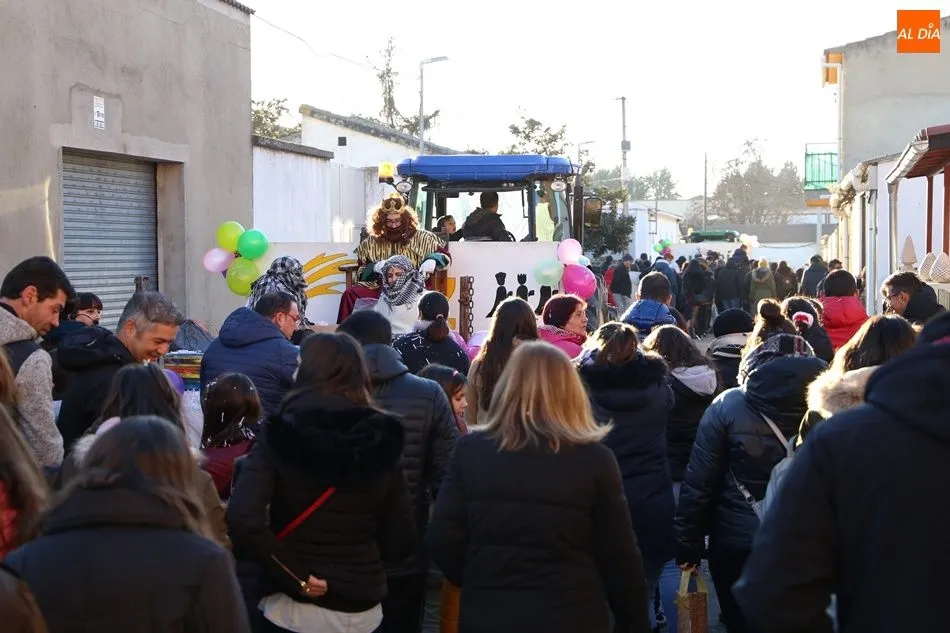 Un momento de la cabalgata