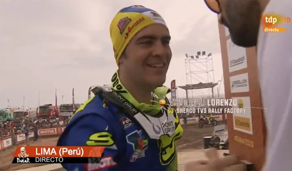Lorenzo Santolino debuta en el Dakar con el objetivo de llegar hasta el final