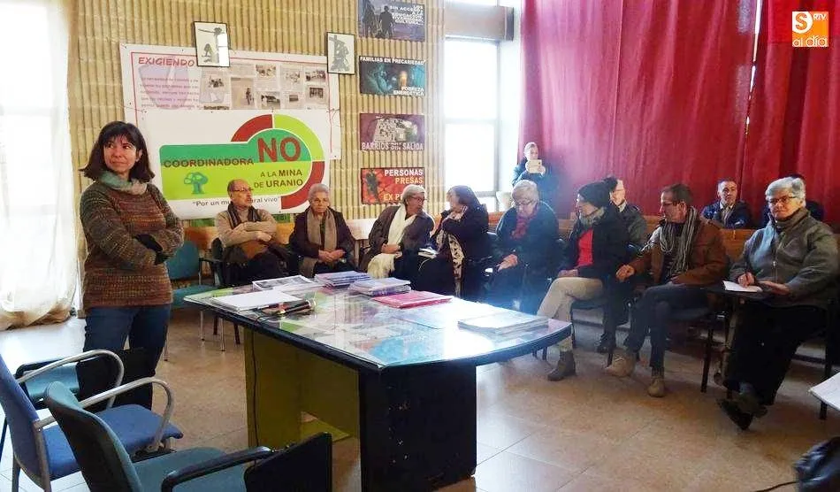 Yayo Herrero en un acto anterior en Salamanca