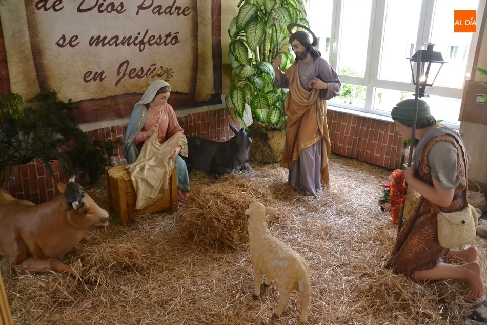 El último vistazo a belenes montados en las residencias de Miróbriga  