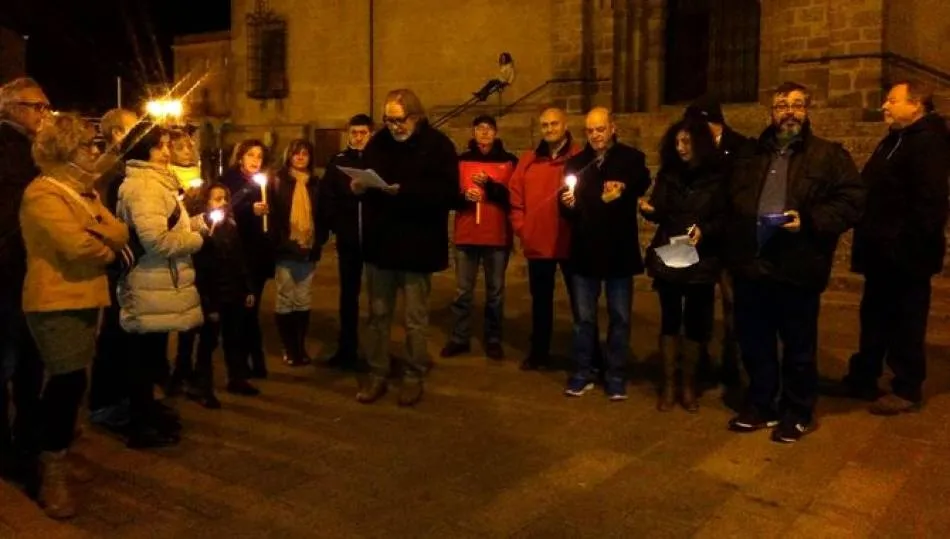 Concentración contra la pobreza energética en Béjar