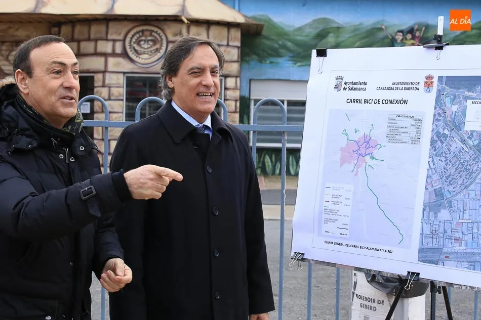 Foto 3 - Salamanca y Carbajosa estar&aacute;n conectadas por un nuevo carril bici de casi dos kil&oacute;metros