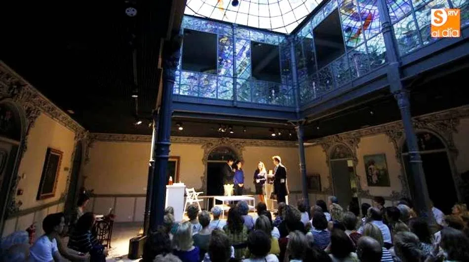 Una de las representaciones teatrales programadas anteriormente en la Casa Lis