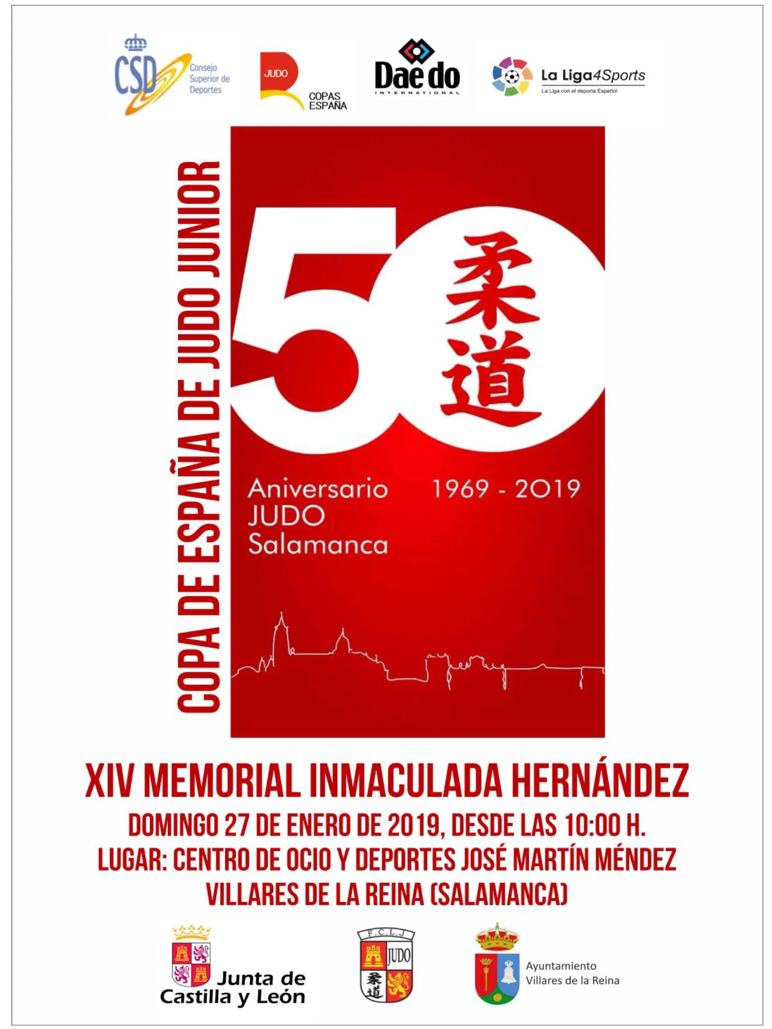 Foto 2 - Villares de la Reina repite como sede de la XXIV Copa de Espa&ntilde;a J&uacute;nior de Judo