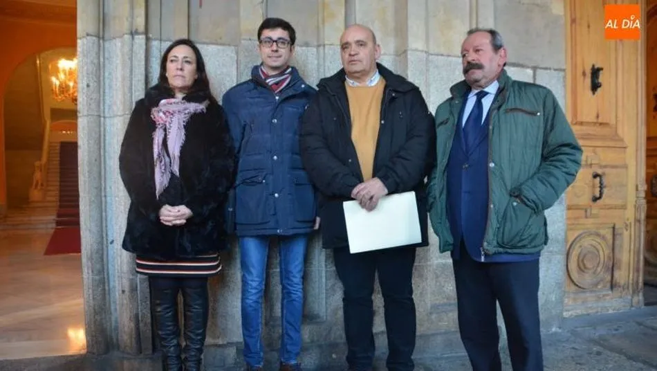 Rosa Rubio, José Luis Mateos, Manuel Gago y Pedro Gallego. Fotos: Lydia González