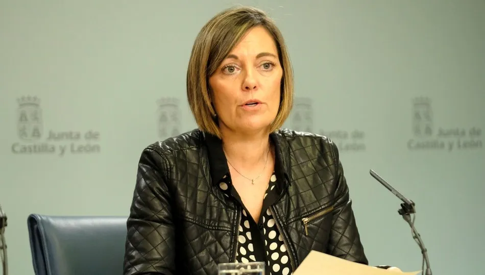 Milagros Marcos, portavoz del Gobierno de Castilla y León