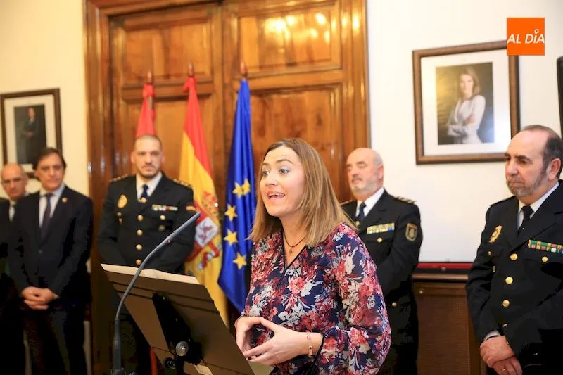 Foto 4 - Luis Jes&uacute;s Esteban Leza&uacute;n se convierte en el nuevo comisario de la Polic&iacute;a Nacional de Salamanca