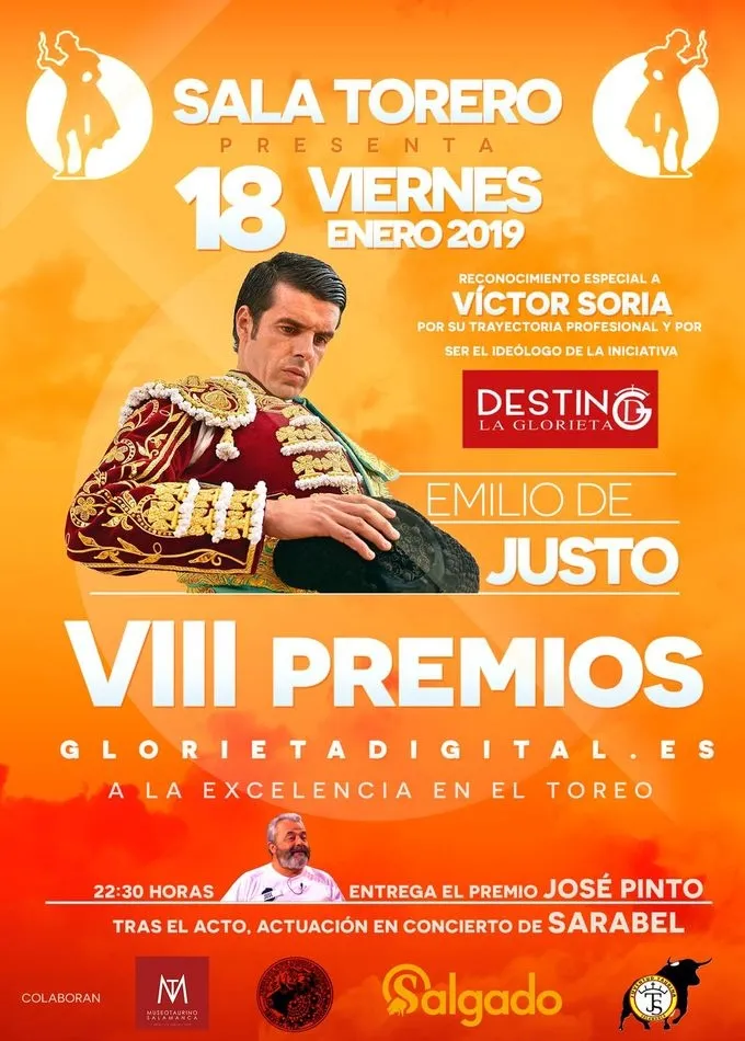 Foto 2 - Emilio de Justo recoger&aacute; el 18 de enero el VIII trofeo a la &lsquo;Excelencia en el Toreo&rsquo;  