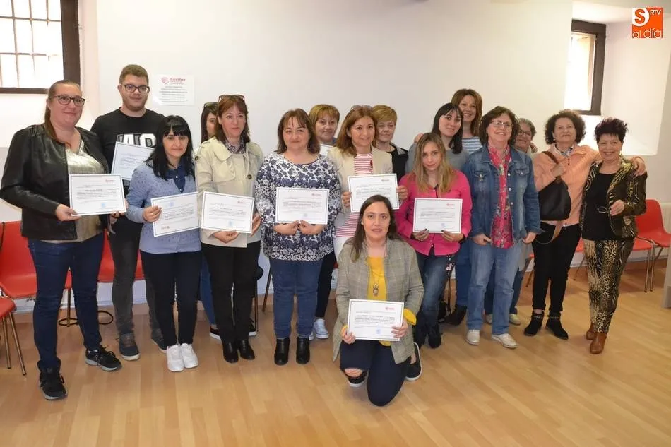 Participantes en la anterior acción formativa de este tipo de Cáritas