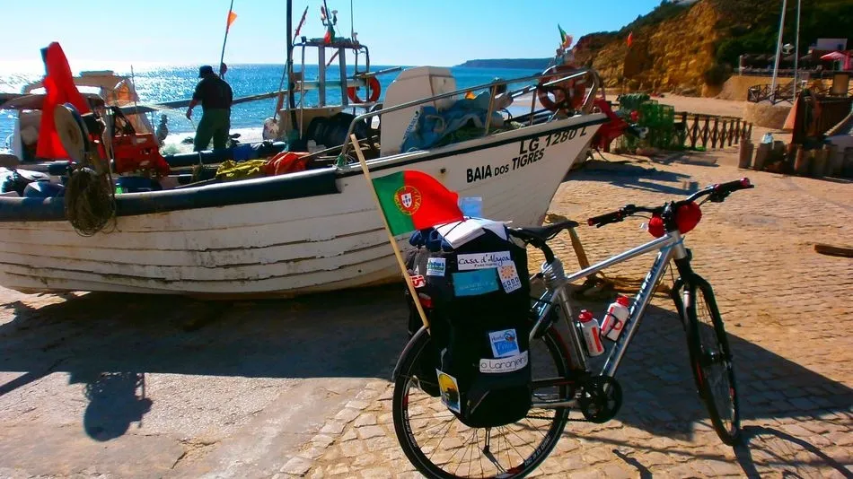 La parte final de la ruta transcurre por la Ecovia do Litoral, en el Algarve