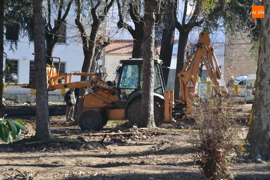 Foto 8 - Empresas locales entran en las obras del Parque de La Florida ante el retraso de la adjudicataria  