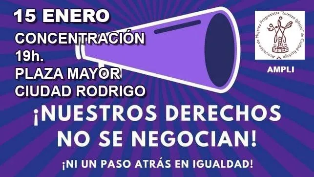 Convocada una manifestación en defensa de los derechos de las mujeres  