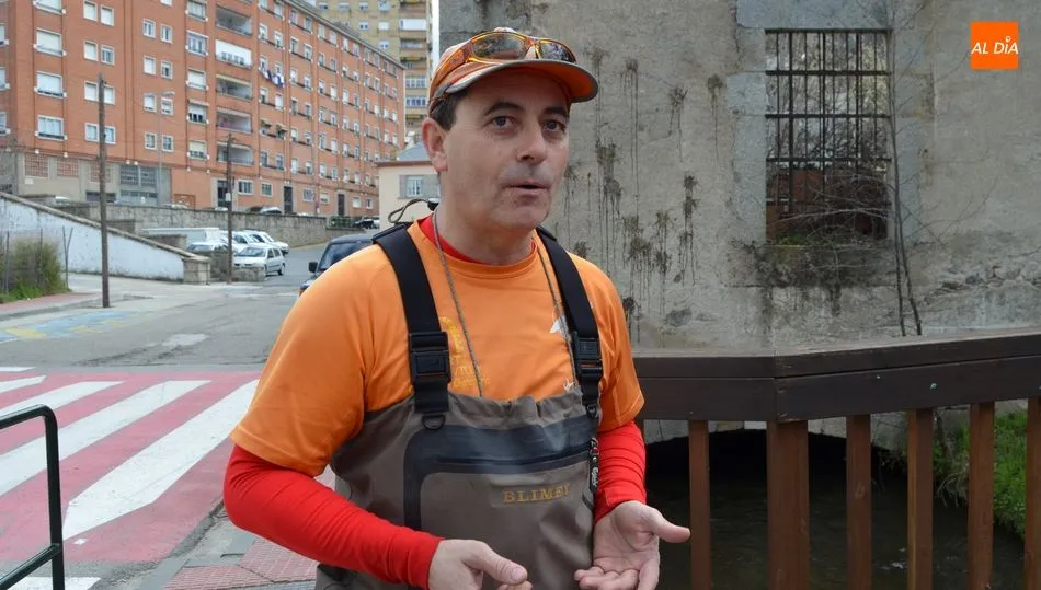 José Antonio López, presidente del Club de Cazadores y Pescadores Peña de la Cruz