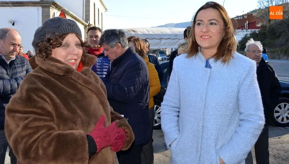 Virginia Barcones, delegada del Gobierno en Castilla y León, en una visita reciente a Salamanca