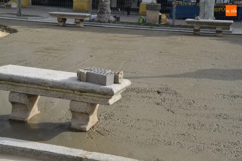 Foto 6 - La arena ya es historia en la Plazuela del Buen Alcalde  