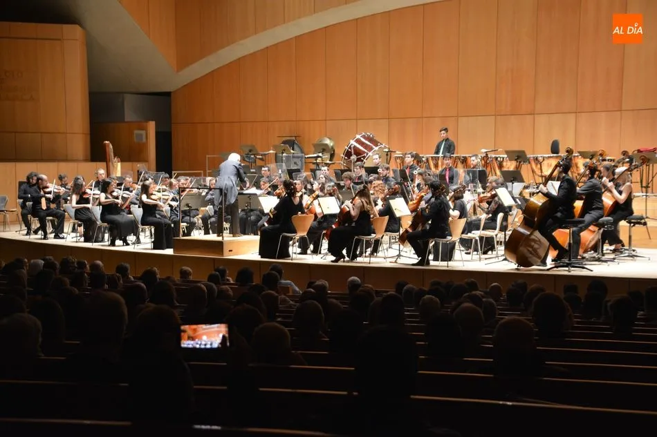 Foto 4 - Brillante concierto en Salamanca de la Joven Orquesta Nacional de Espa&ntilde;a