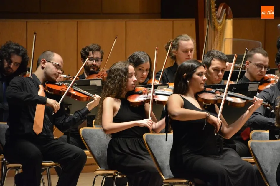 Foto 3 - Brillante concierto en Salamanca de la Joven Orquesta Nacional de Espa&ntilde;a