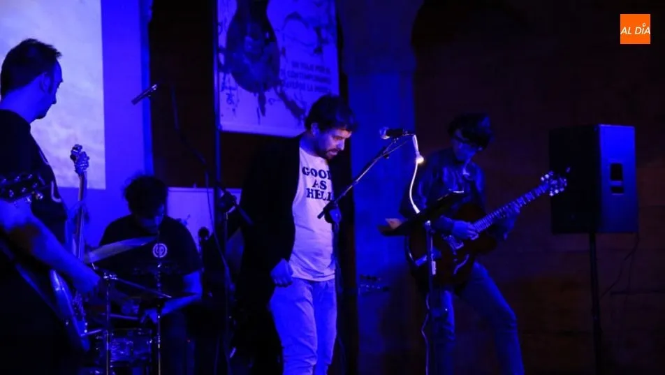 David Refoyo, uno de los promotores de esta publicación, en un acto anterior en la Casa de las Conchas