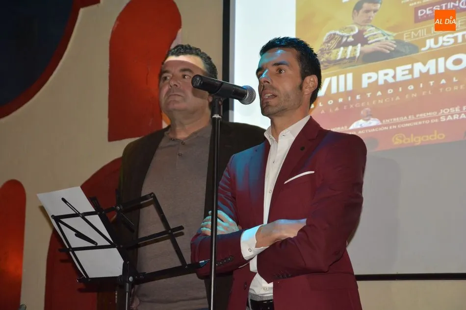 Foto 3 - Emilio de Justo recibe en Salamanca el VIII trofeo a la &lsquo;Excelencia en el Toreo&rsquo;