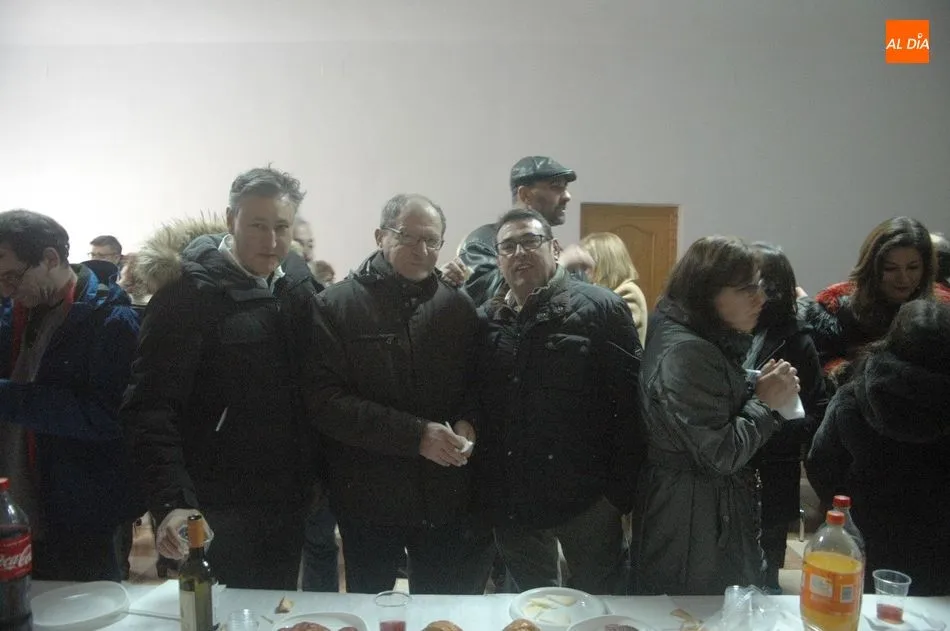 Foto 5 - Alfredo Hern&aacute;ndez Gir&oacute;n y Francisco Hern&aacute;ndez Pi&ntilde;el, mayordomos de San Ant&oacute;n en Saucelle  