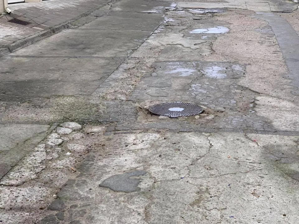 El mal estado de las calles, una de las denuncias de Ciudadanos