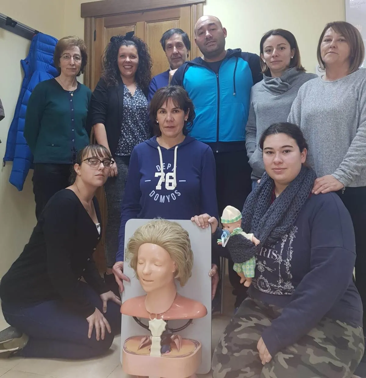 Los alumnos de Alto Águeda Sociosanitaria III se forman en primeros auxilios  