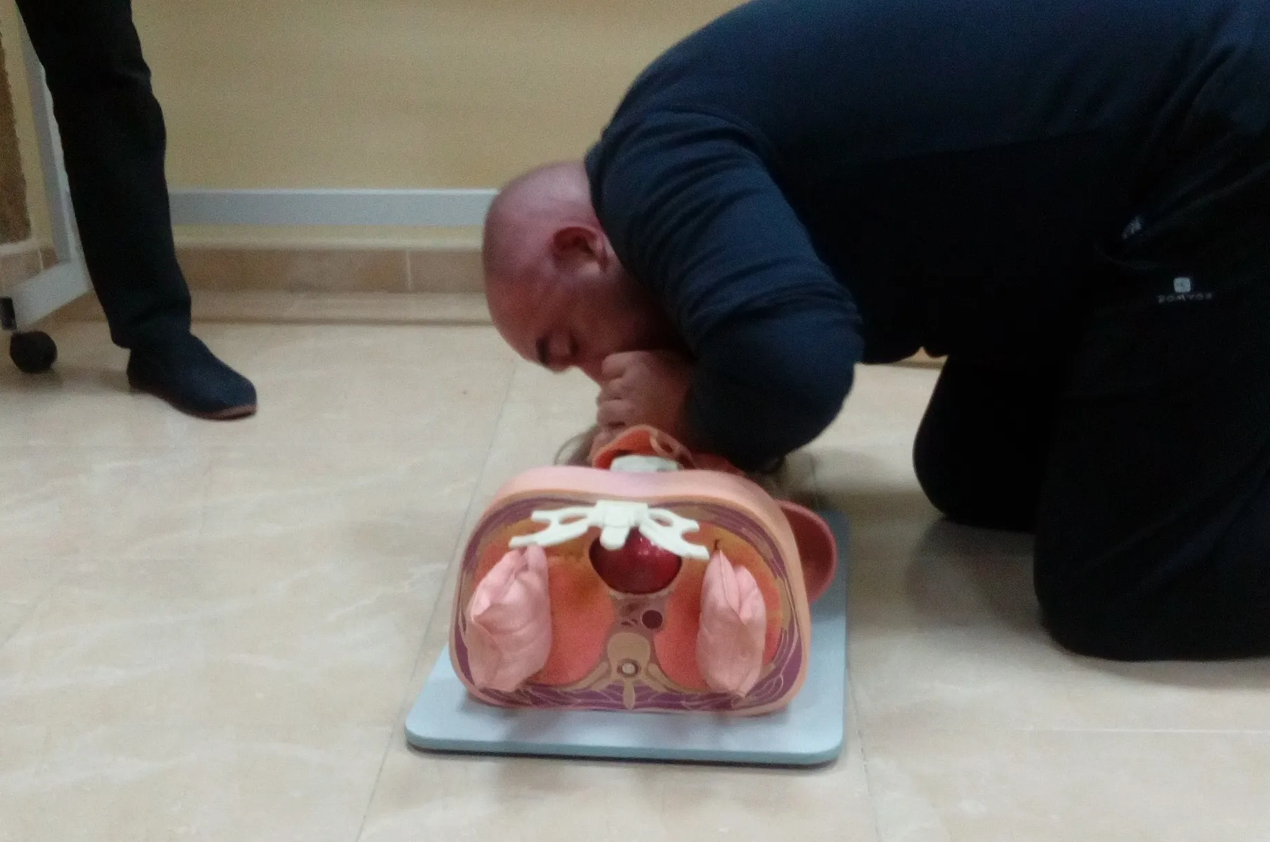 Foto 6 - Los alumnos de Alto &Aacute;gueda Sociosanitaria III se forman en primeros auxilios  