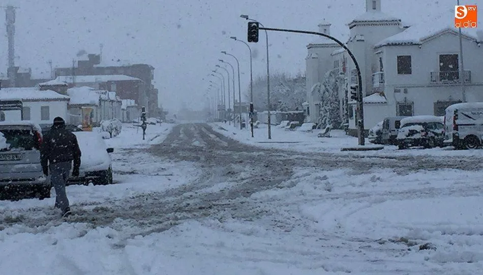 La nieve podría llegar este martes a la provincia salmantina