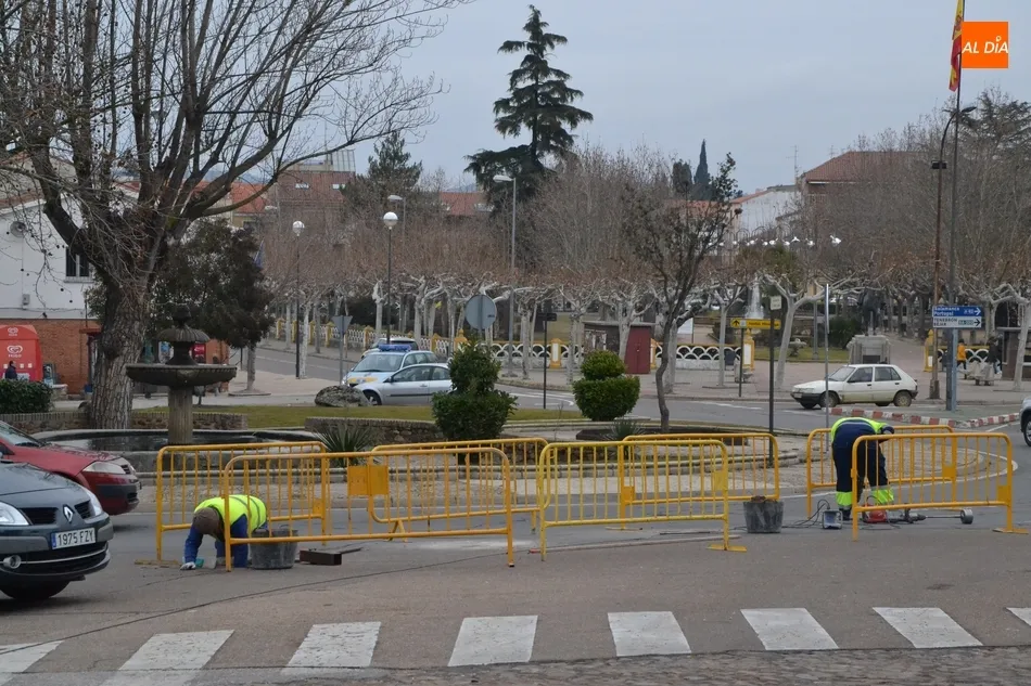 Foto 9 - El recorrido de los encierros ser&aacute; ligeramente m&aacute;s estrecho en la Glorieta del &Aacute;rbol Gordo  