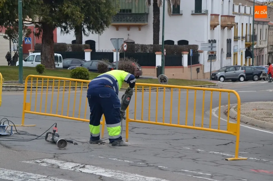 Foto 6 - El recorrido de los encierros ser&aacute; ligeramente m&aacute;s estrecho en la Glorieta del &Aacute;rbol Gordo  