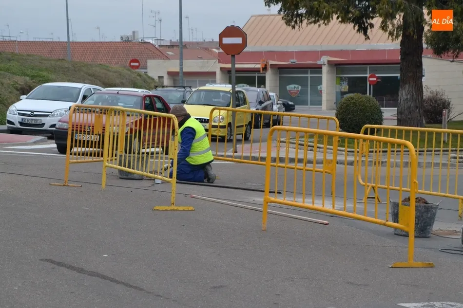 Foto 5 - El recorrido de los encierros ser&aacute; ligeramente m&aacute;s estrecho en la Glorieta del &Aacute;rbol Gordo  