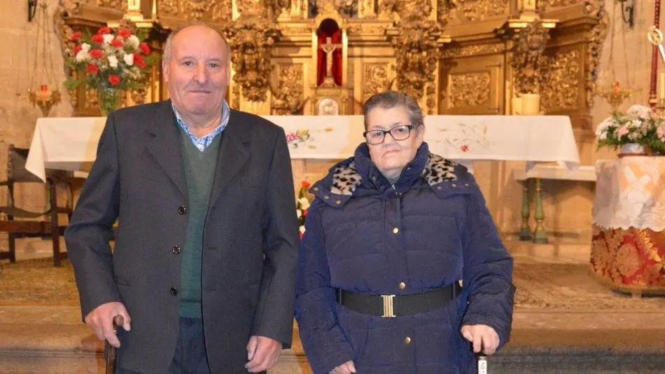Gabriel y Modesta celebraban sus Bodas de Oro el pasado sábado en Yecla de Yeltes