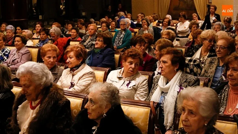 Encuentro de la Asociación Cristiana de Viudas de Salamanca, celebrado en el hotel Alameda Palace